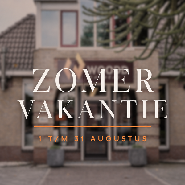 Gesloten tijdens zomer vakantie